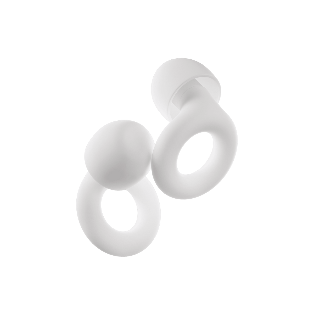 White Loop Quiet 2 noise-reducing earplugs