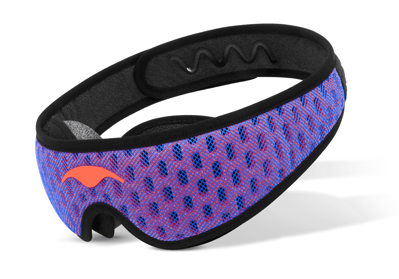Blue, purple and coral Manta PRO Sleep Mask