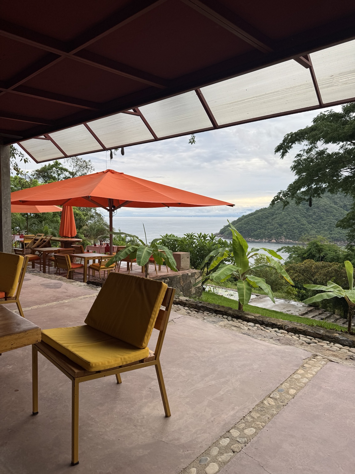 Open-air architecture at Verana in Yelapa